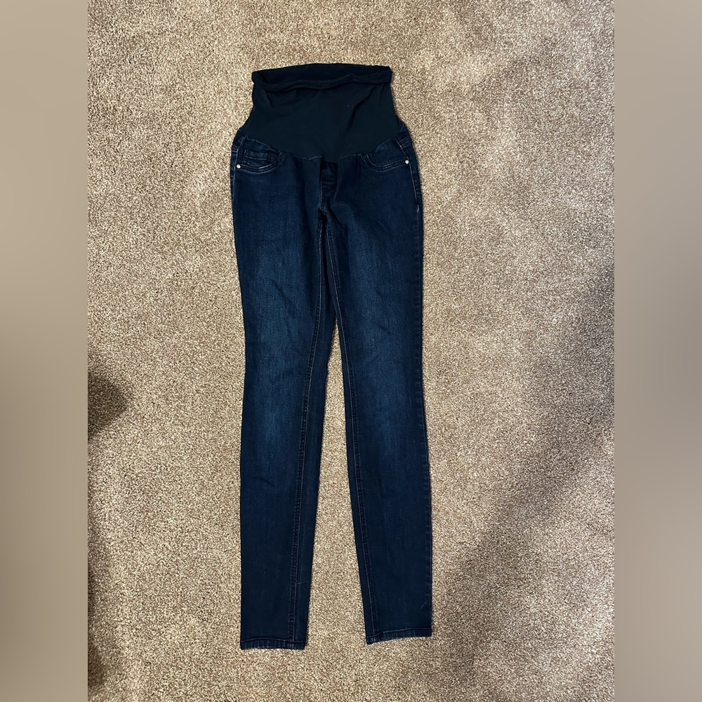 Indigo Blue Maternity Jeans - Small Tall